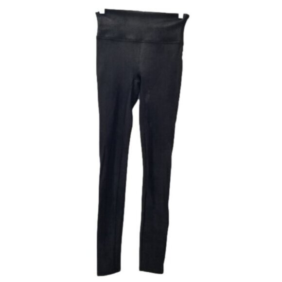 Spanx Faux Leather Black Leggings S - Picture 2 of 12